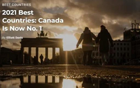 2021 World's Best Country Ranking: Canada has reached the top and ranked first!